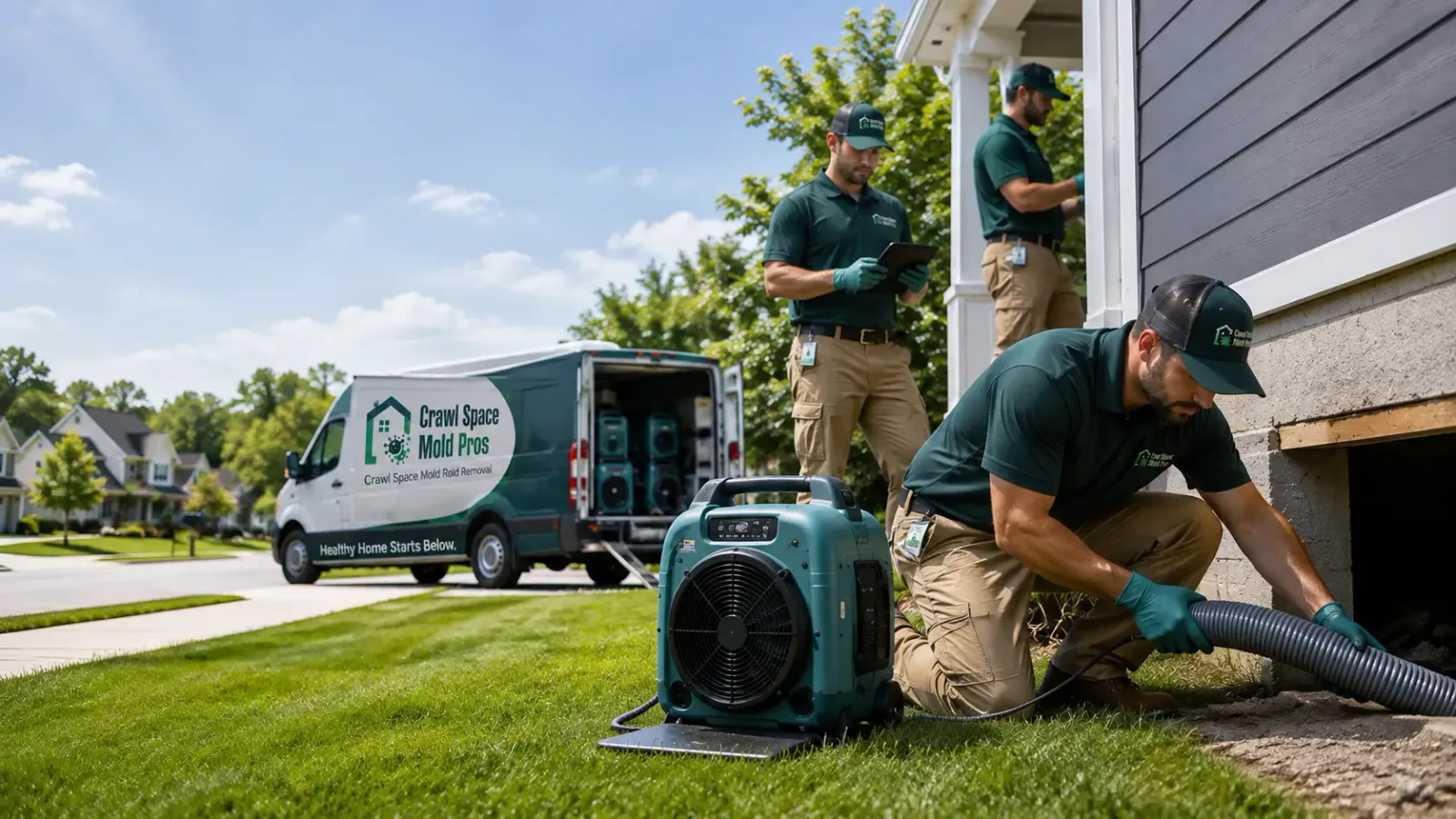 Crawl Space Mold Removal in Prinsburg, MN